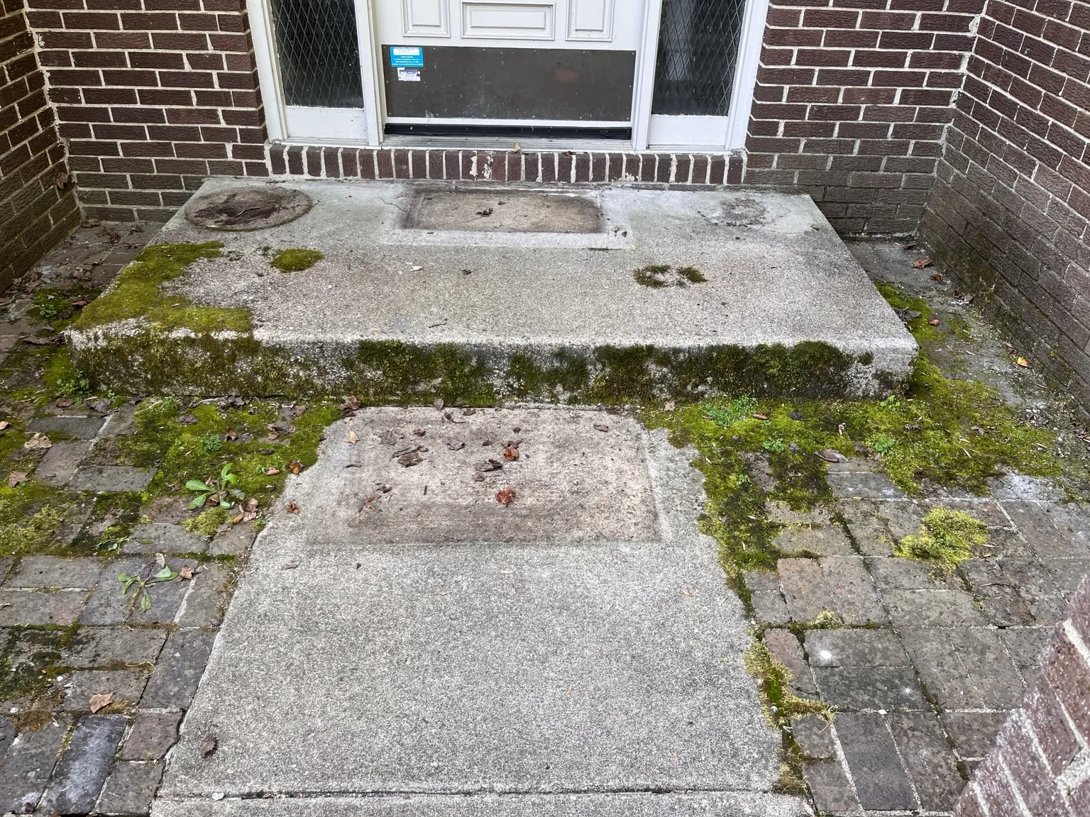 Before exterior service